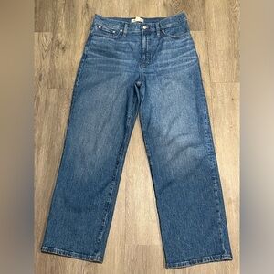 Madewell Perfect Vintage Wide Leg Jean | Size 31